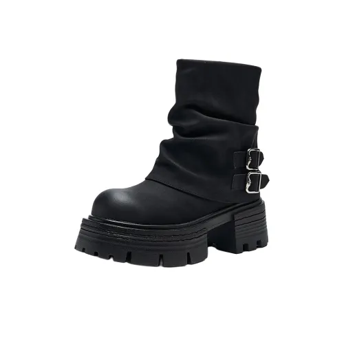 HR Ботильоны Черные Женские