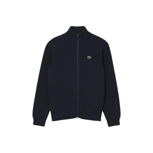 Коллаборация LACOSTE 166 Темно-синий Мужской Трикотаж