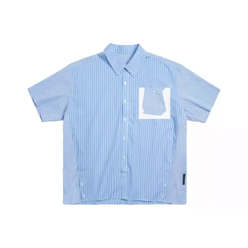 PHANTACI Синий Унисекс Рубашки