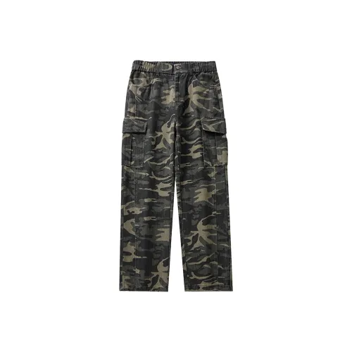 Clog Heel Камуфляж Унисекс Карго Брюки