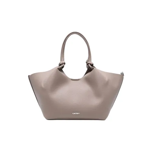 DKNY Полиуретан Тоут Сумка Сумка для покупок Сумка среднего размера Женская Серый