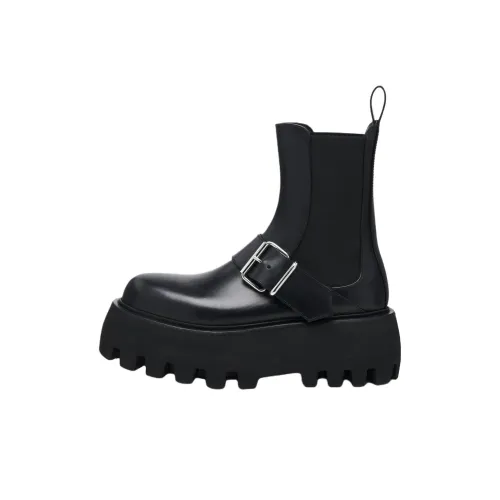 Alexander McQueen SOFA Короткий Челси 6,5 см Женские Черный