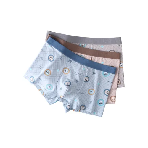 MENGZHAN Мужские боксеры легкие мужские дышащие удобные модные с принтом дружественные к коже с высоким отскоком шорты