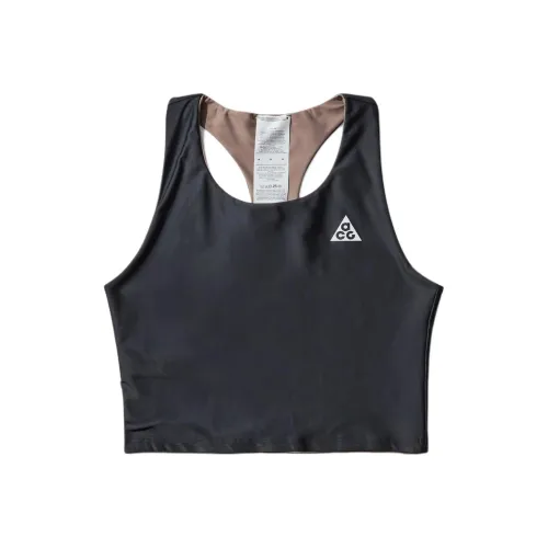 Nike Clothing Черный Коричневый Женские Майки