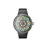 Цветочный дизайн, тень, серебряный