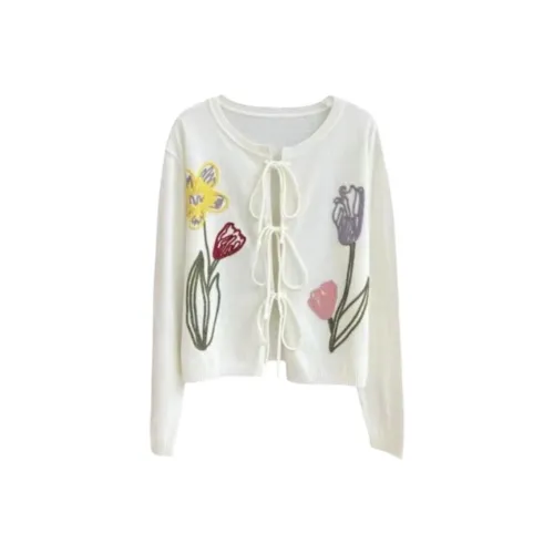 DANCANG Белый Женский Трикотаж