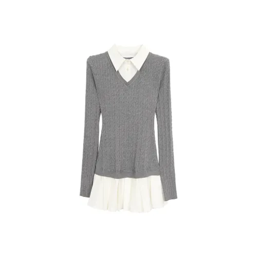 AURORA DIARY Длинное платье с длинными рукавами женское