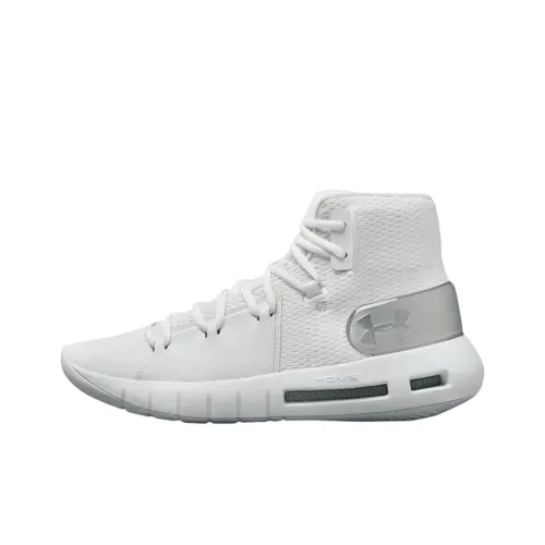 Under Armour HOVR Havoc MID Баскетбольные кроссовки Топ Унисекс Белый