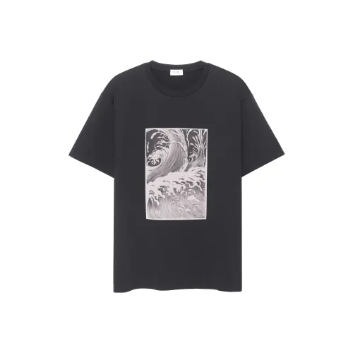 CELINE SS23 T-Shirt Мужской Черный