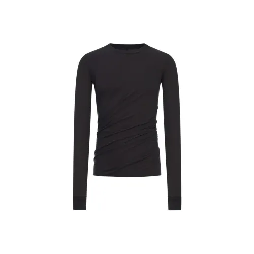 RICK OWENS совместная черная мужская рубашка T