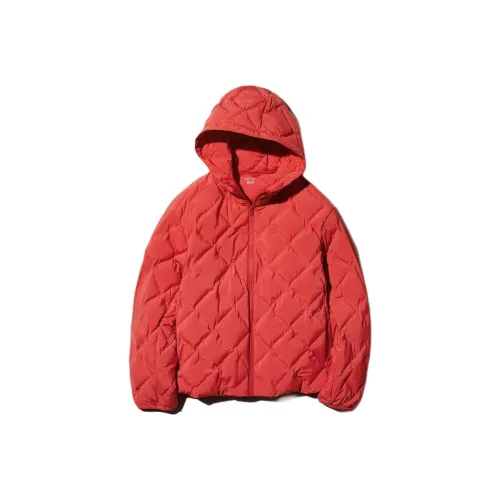 UNIQLO Красный Женский Пуховик