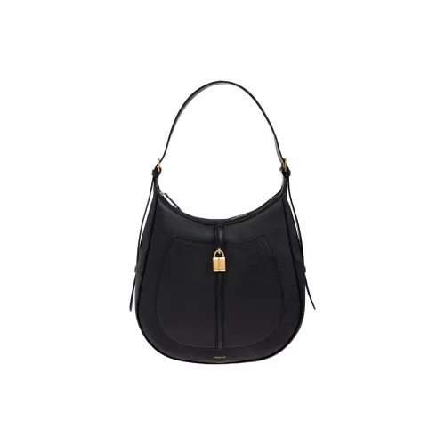 DeMellier Сумка через плечо из кожи женская черная