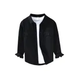 Черная рубашка (без подкладки)