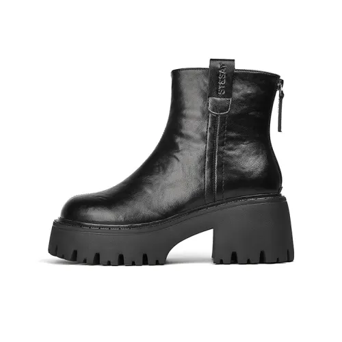 ST SAT 12cm Челси Высокий каблук Женские