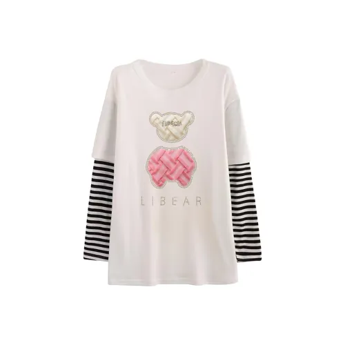 Mu Qingqing 331 Белый Mock Два предмета Толстовка Женские Толстовки