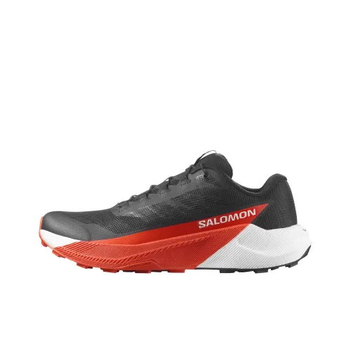 SALOMON Беговые кроссовки Мужские Черные Красные