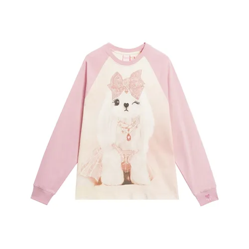 LALABOBO Реглан рукав T-рубашка Женская