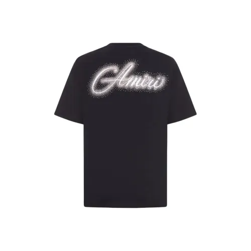 AMIRI Мужские черные футболки