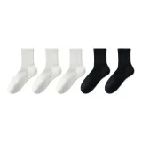 5 пар (3 белых + 2 черных)