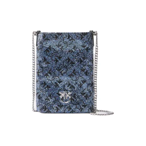 PINKO Silica Чехол для телефона Сумка на плечо Женская Синяя