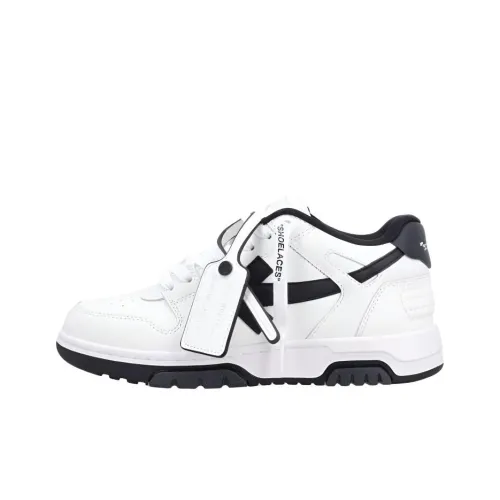 Off Белый Out Of Office Низкие Кроссовки для скейтбординга Женские Черный Белый