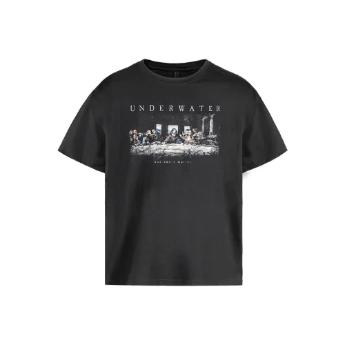 UNDERWATER Т-рубашка с принтом унисекс