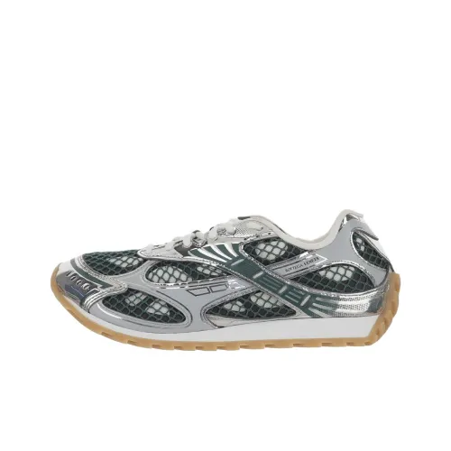 Bottega Veneta Orbit Low Топ Casual Женский Серый Зеленый