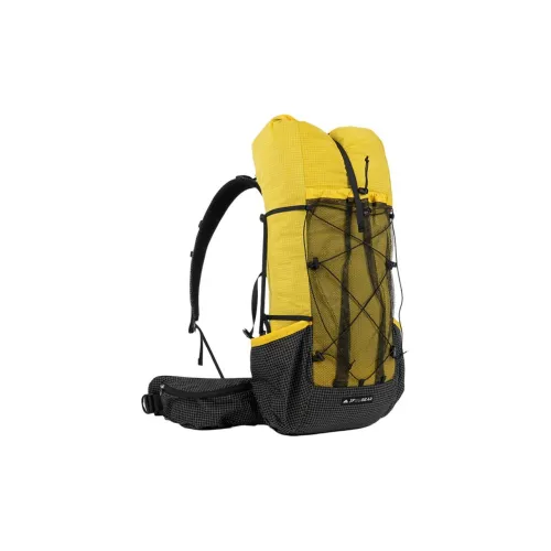 Three Peaks Out 40+10L Туристические сумки Нейлон Желтый Унисекс