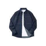 Джинсовый синий 4D