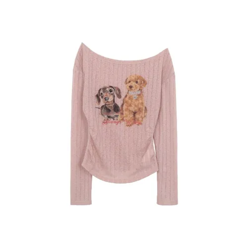 NFV Длинный рукав Т-рубашка Женская