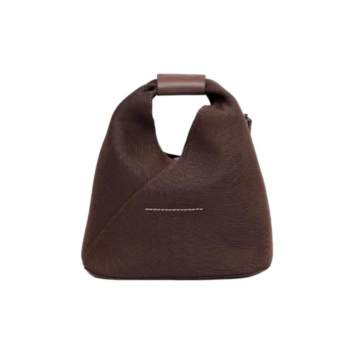 MM6 Maison Margiela совместная брендированная сумка через плечо из телячьей кожи сумка женская темно-коричневый