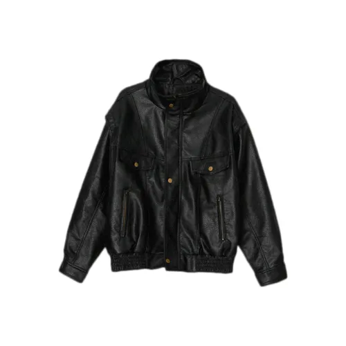 WHAZLAB Унисекс Кожаные куртки