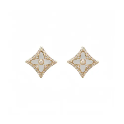 WIR ORNAMENTS Сплав Серьги-гвоздики Женские