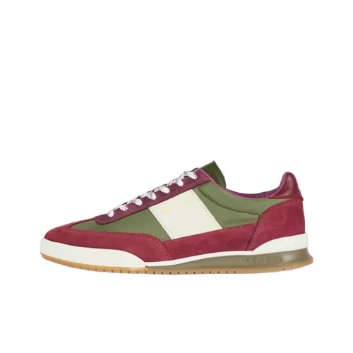 PS By Paul Smith Dover Low Топ Скейтборд Кроссовки Мужские Красный Зеленый