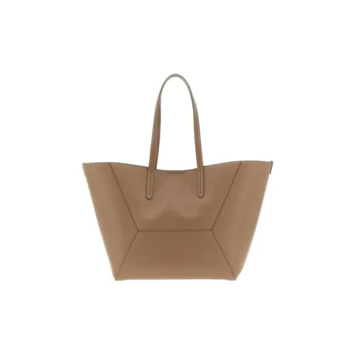 BRUNELLO CUCINELLI Сумка через плечо из телячьей кожи женская бежевая