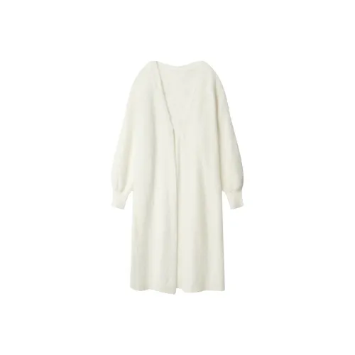 POWXV Белый Женские Бархатные Куртки