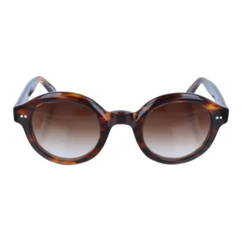 EPOS Ацетат OVAL SUNGLASSES Женские Коричневый