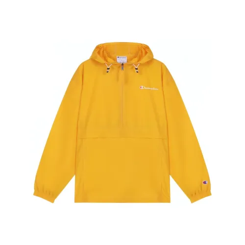 Champion Куртка Американская версия Унисекс Желтая