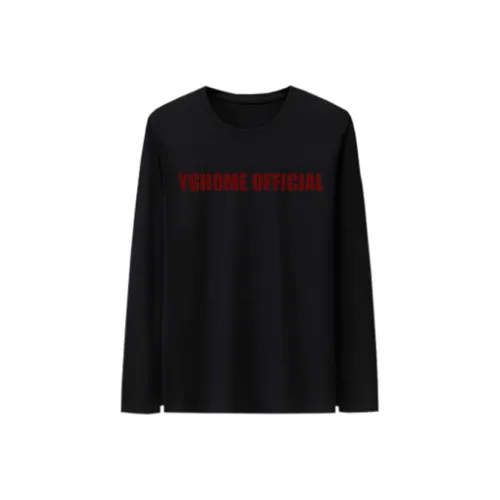 YGHOME OFFICIAL Черный Унисекс T-рубашки