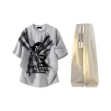 Серый + Экрю