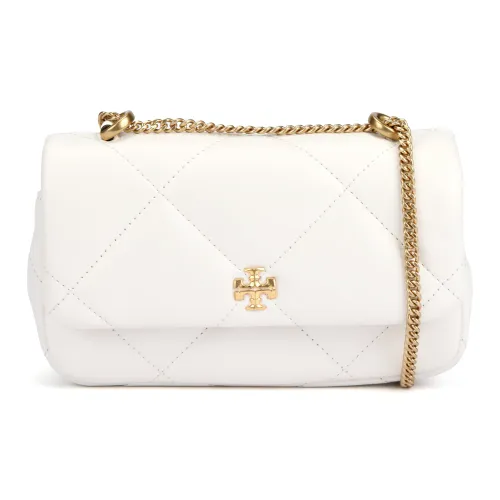 TORY BURCH Kira (Красный) Коровья кожа Плечевая сумка Мини Женская Теплый Белый