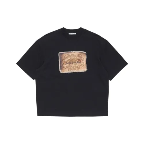 Acne Studios Черный Унисекс T-рубашки