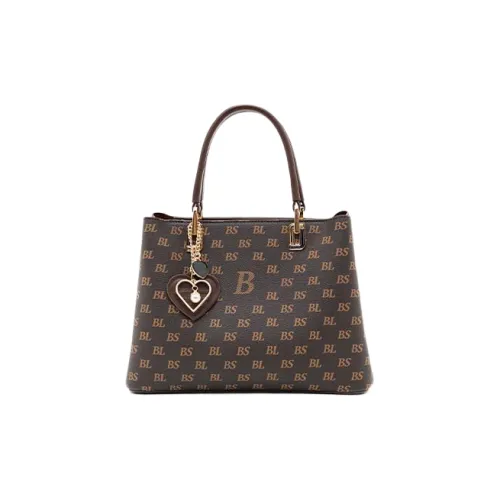 BASA BELA PVC Коммутирование Универсальная Сумка через плечо Сумка-тоут Стандартная Женская Темно-коричневая