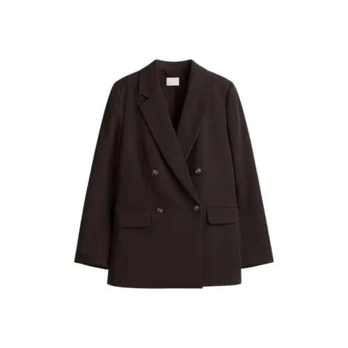 H M Темно-коричневые женские деловые костюмы