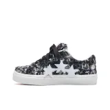 Чёрный Белый Звезда (Чёрные шнурки)