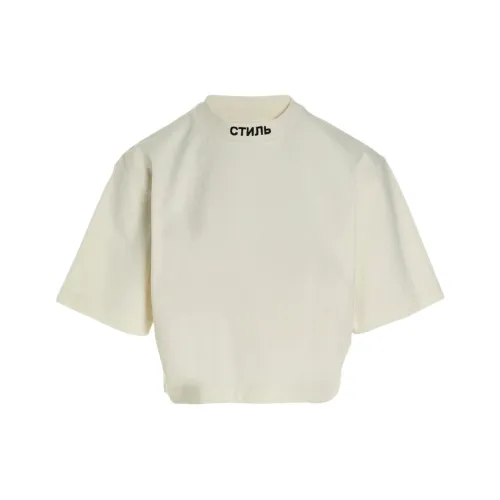 HERON PRESTON Белый Женские T-рубашки