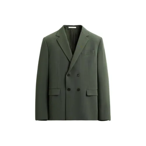 ZARA Зеленый Мужской Деловые костюмы