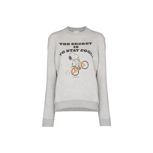 SAINT LAURENT Серый Женский Свитшот