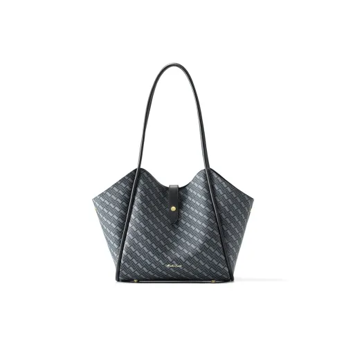 MashaLanti PVC Синтетическая кожа Сумка через плечо Стандартная Женская Черная