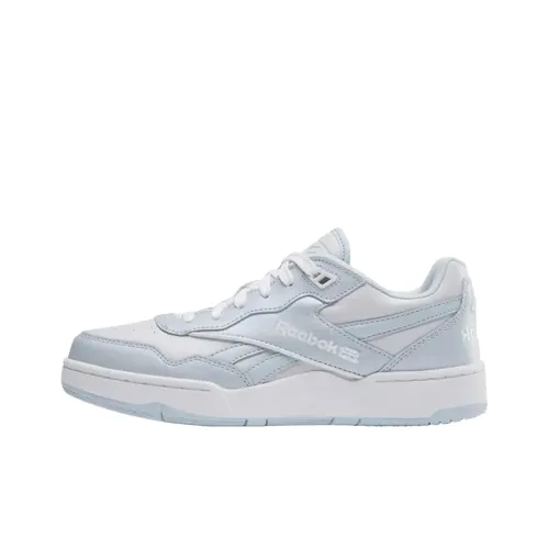 Reebok BB4000 2 Low Топ Детские Скейтбординги Белый Синий Подростки